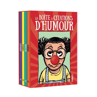 Coffret La Boite A Citations D Humour Coffret Collectif Achat Livre Fnac