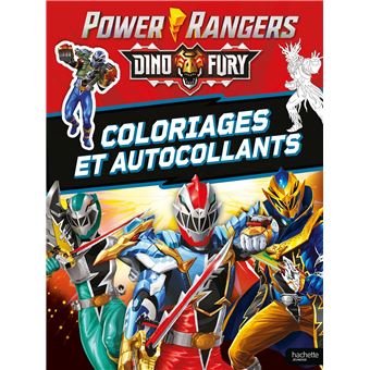 Power Rangers - Coloriages et autocollants