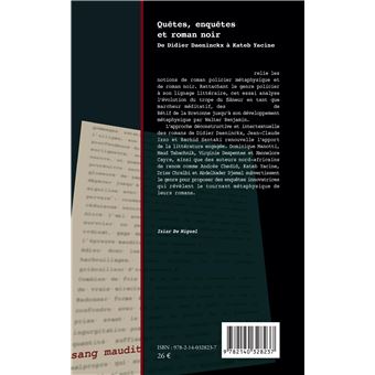 Quêtes, enquêtes et roman noir