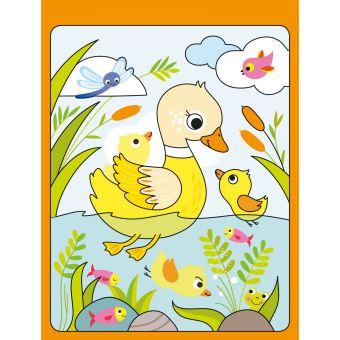 Je colorie à l'infini, A la ferme