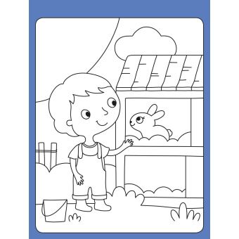 Je colorie à l'infini, A la ferme