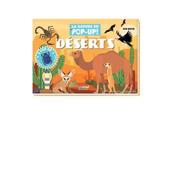Nature - pop-up - déserts