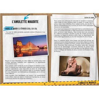 A vous d'enquêter ! L'affaire de l'amulette maudite !