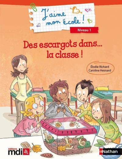 Des escargots dans la classe