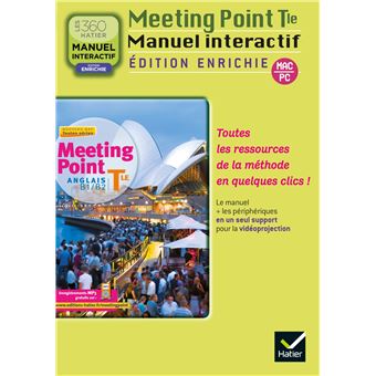 Meeting point Anglais Terminale éd. 2012 - CD ROM enrichi version utilisateurs de la méthode