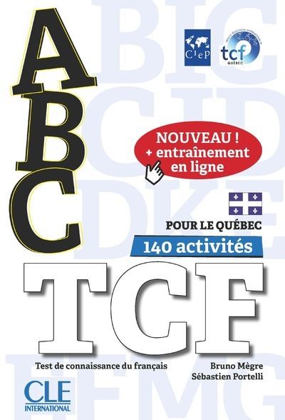 ABC TCF Québec + CD + livre web NC - Bruno Mègre - Livre CD