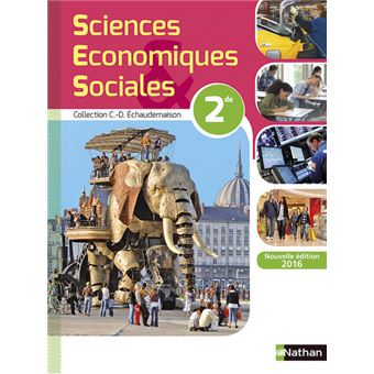 Sciences économiques Et Sociales 2de 2016 - Manuel Manuel De L'élève ...