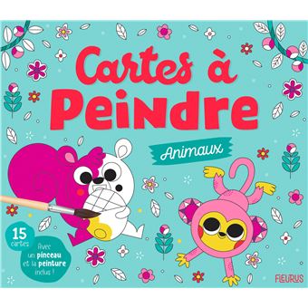 Cartes à peindre - Animaux