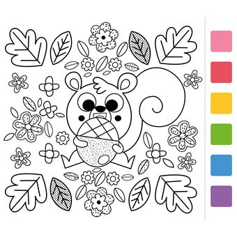 Cartes à peindre - Animaux