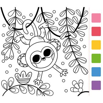 Cartes à peindre - Animaux