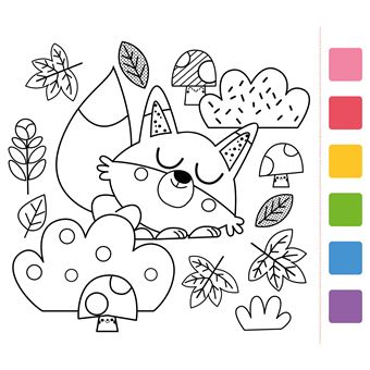 Cartes à peindre - Animaux