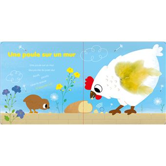 Mes premières petites comptines : un livre sonore à toucher