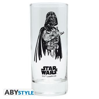 Coffret Verre + Porte-Clés + Mini Mug Star Wars