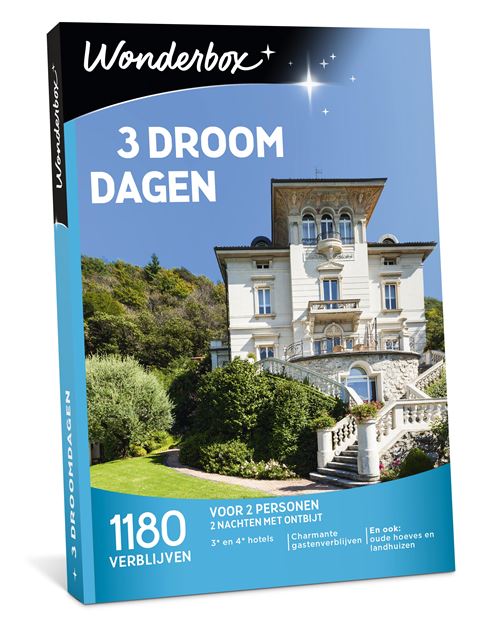 WONDERBOX 3 DROOM DAGEN