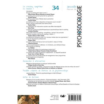 NRP 34 - Le coaching, symptôme ou remède ?