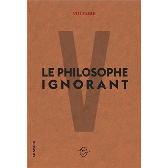 Le philosophe ignorant