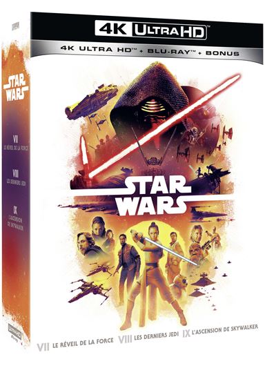 Star Wars : La Saga Skywalker - Collection 9 Films [Coffret Blu-Ray] 