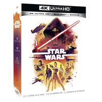 Coffret Star Wars Épisodes 7 à 9 Blu-ray 4K Ultra HD