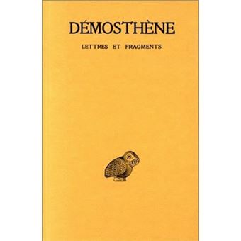 Lettres et Fragments