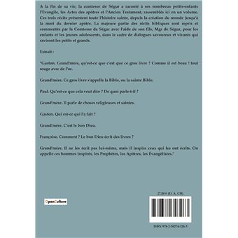 La Bible d'une grand mère