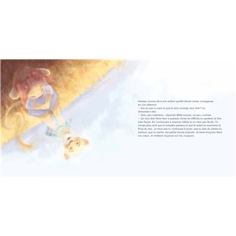 Le courage de bébé lionne