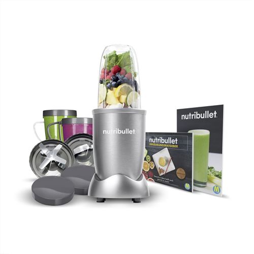 Blender Nutribullet extracteur de nutrition 600W 12 pièces Anthracite