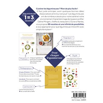 1 légumineuse = 3 recettes