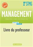 Management 1re STMG (2019) - Manuel - Livre du professeur