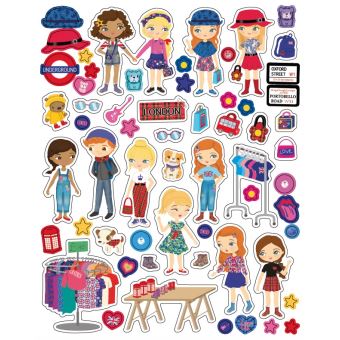 Minimiki - Ma ville à décorer - Kate à Londres