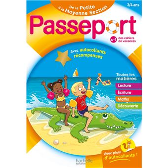 Passeport De La Ps A La Ms 3 4 Ans 3 4 Ans Broche Nadia Poure Marie Christine Exbrayat Achat Livre Fnac