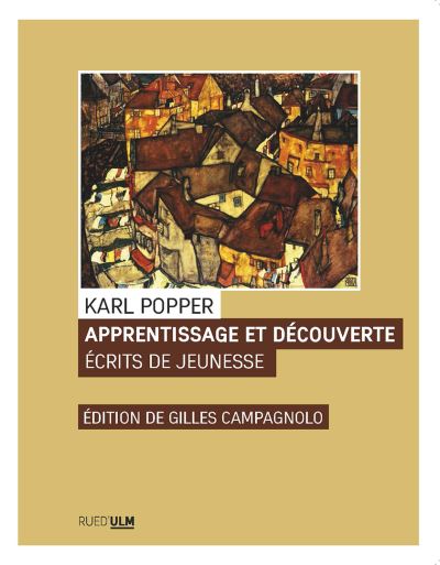 Apprentissage et découverte Écrits de jeunesse (Vienne 1925-1935)