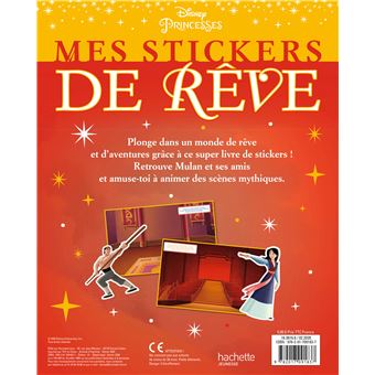 MULAN - Mes Stickers de Rêve - Disney Princesses