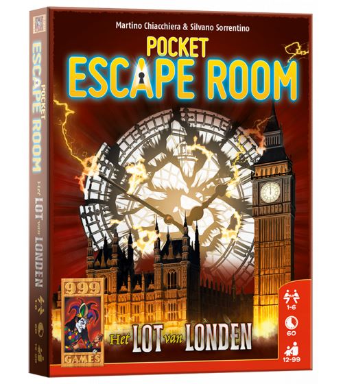 POCKET ESCAPE ROOM : Het lot van Londen