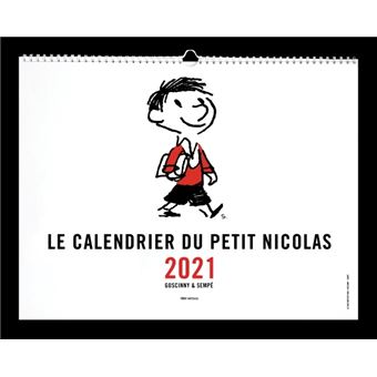 Le petit Nicolas - calendrier mural 2021