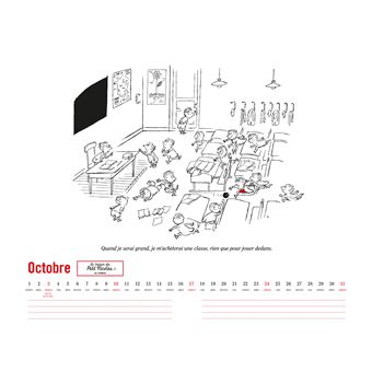 Le petit Nicolas - calendrier mural 2021