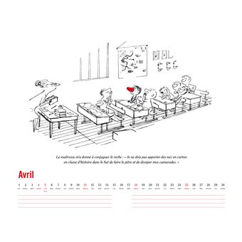 Le petit Nicolas - calendrier mural 2021