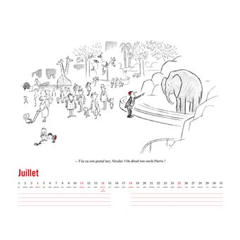 Le petit Nicolas - calendrier mural 2021