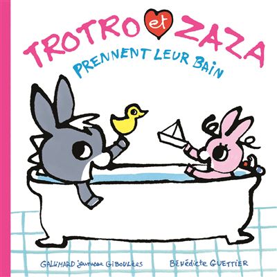 Trotro et Zaza prennent le bain