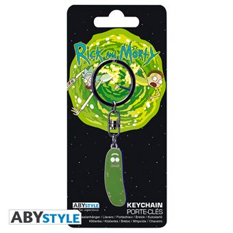 Rick and morty porte cles pickle rick x4