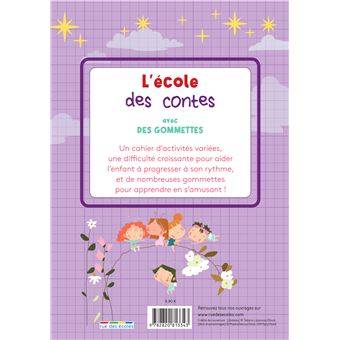 L'école des contes avec des gommettes