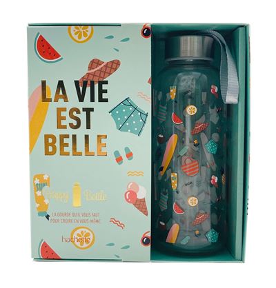 Coffret gourde La vie est belle