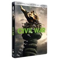Civil War Édition Limitée Steelbook Blu-ray 4K Ultra HD