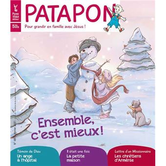 Patapon Février 2021 N°481 - Ensemble, c'est mieux !