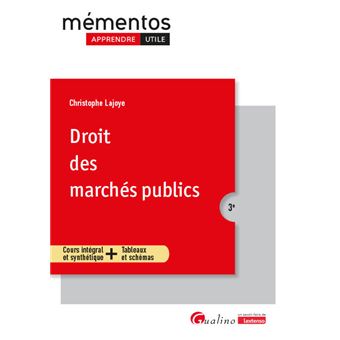 Droit des marchés publics