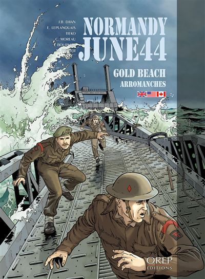 Gold beach, Arromanches