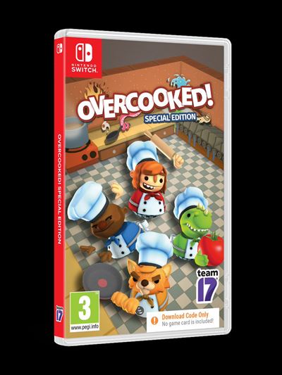 OVERCOOKED! SPECIAL EDITION (CODE-IN-A-BOX) FR/NL SWITCH