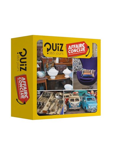 Quiz 365 Jours - Affaire conclue -  Collectif - (donnée non spécifiée)