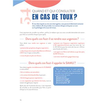 161 questions et leurs réponses pour tout savoir sur la santé de votre enfant de 0 à 2 ans