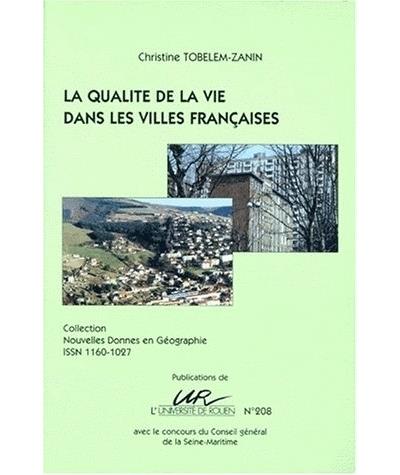 Qualite de la vie dans les villes francaises