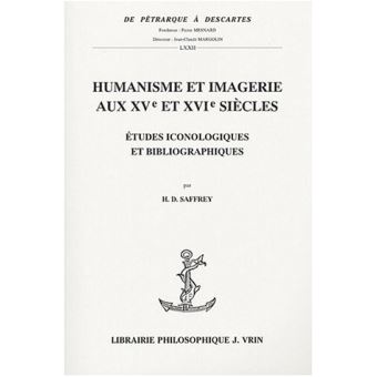 Humanisme et imagerie aux XVe et XVIe siècles